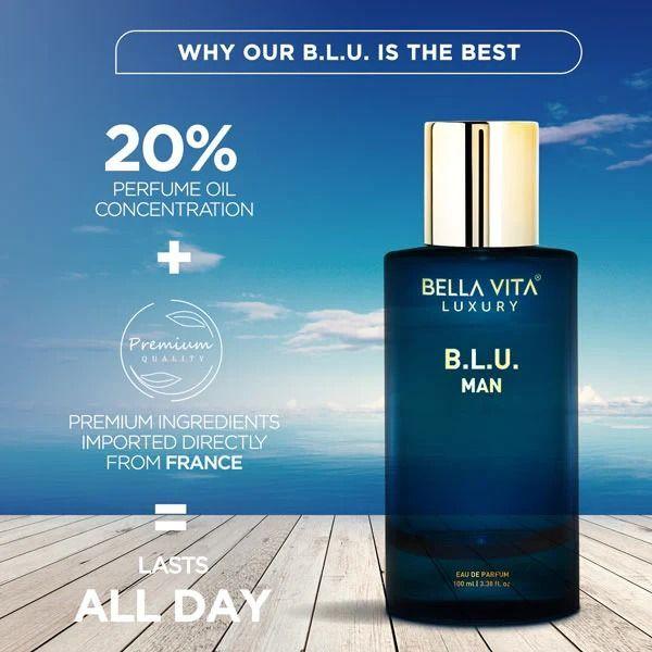 Blue Men's Eau De Parfum (100 Ml), B.L.U.. Man Eau De Parfum, Bella Vita