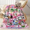 Christmas Friends Celebration Personalized Name Blanket Lightweight Customizable Blanket Comfortable Great for Chair Bed Sofa Living Room