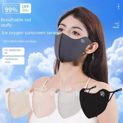 Atmungsaktive Sonnenmaske Waschbare Anti-Sonne-Maske Neue Reitmaske für das Gesicht Vier Jahreszeiten