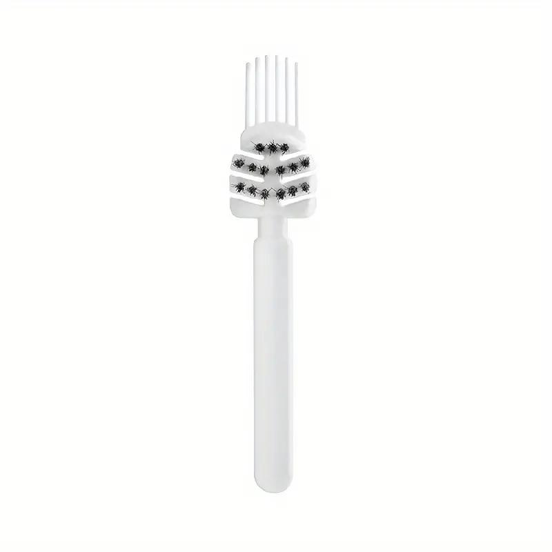 

New Simple Comb Cleaning Brush Hollow Cleaning Curly Hair Massage Cleaning Brush To Clean Hair Cleaner 1PCS білий