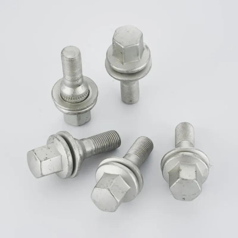 5pcs OEM Style Wheel Lug Bolts Hub Screws for Citroen Peugeot Opel Series M12x1.25 Hex 17mm