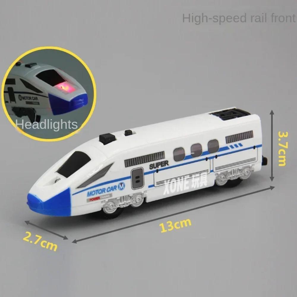Hochgeschwindigkeitszug Waggon Modell Eisenbahnwagen Bausatz DIY Set Szenenteile Zubehör Geschenk Spielzeug