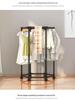 Multi-Functional Rotating Floor-Standing Drying Rack for Clothes and Hats