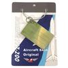 ALBATROS B777 JA707A Triton Blue ANA All Nippon Airways Refurbished Aircraft Keychain