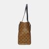 [Pre-Owned] Louis Vuitton Onthego MM 'Brown Giant Monogram/Brown Monogram Reverse Canvas' - Very Good #1NT9LBC