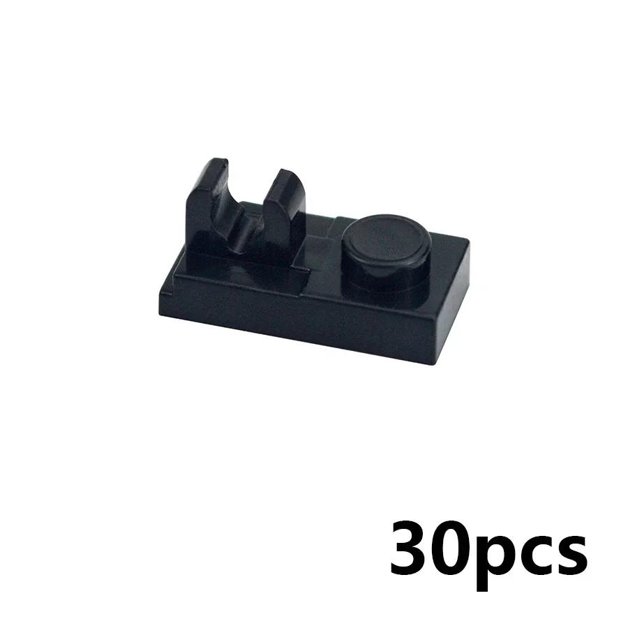 Kompatibel 63868 92280 60478 18649 MOC Teil Bauplatte Speziell 1x2 mit Griffen Dünner Stein Clip DIY Baustein Kinderspielzeug