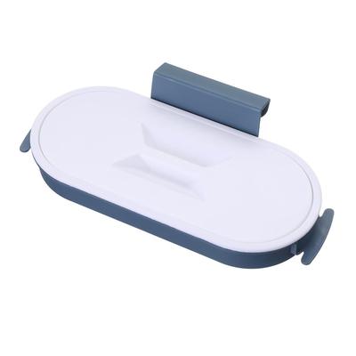 Garbage Bag Storage Rack Portable Strong Load Bearing Space Saving Hanging Trash Bag Holder with Lid