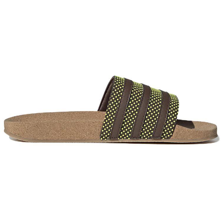 Adidas Adilette Slide Plant and Grow Unisex Sneakers Brown Semi-Frozen-Yellow GY2350
