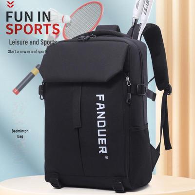Sportrucksack mit großem Fassungsvermögen und Schuhfach für Badminton-, Basketball- und Tennisschläger