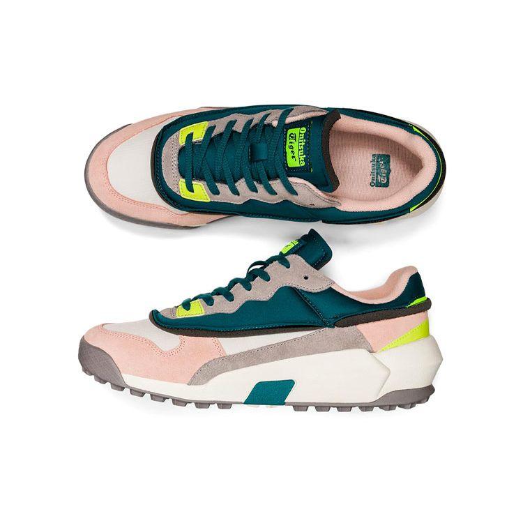 Onitsuka Tiger Admix Runner Deconstructed Trendy Versatile Sports Shoes Unisex Sneakers Pink Gray 1183B357-300