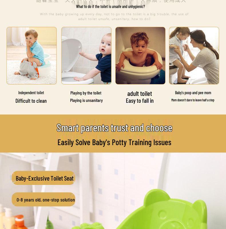 Non-Slip Toddler Potty Training Seat for Boys & Girls