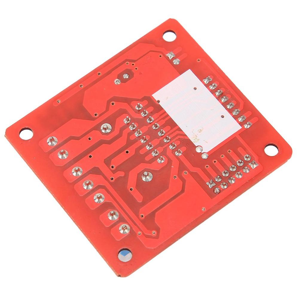 L298N Stepper Motor Driver Module Dual H Bridge 2A Dual H Bridge Motor Driver Easy To Install Red DC Stepper Motor Driver