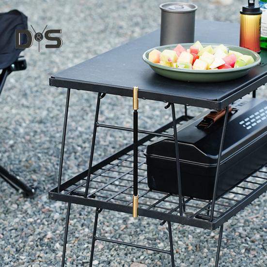 Síťovaná tyč konektoru stolu Heavy Duty hliníková slitina mosazné konce Nastavitelné přenosné venkovní kemping skládací stolek upevnění kovová spojovací tyč