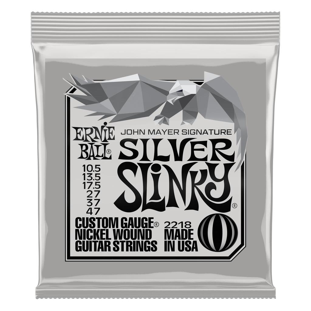 Ernie Ball Ernie Ball Electric Guitar Strings SILVER SLINKY 2218 Silver Slinky Mayer Signature (10.5-47)/John