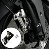 Front Brake Adapter Bracket for 300 mm Floating Disc, Aluminum Caliper Mount With Machined Hole Layout for XMAX300 Motorcycle Replacement Work
