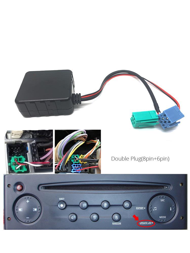 Bluetooth AUX Audio Cable with Tools for Renault CD Player Modification