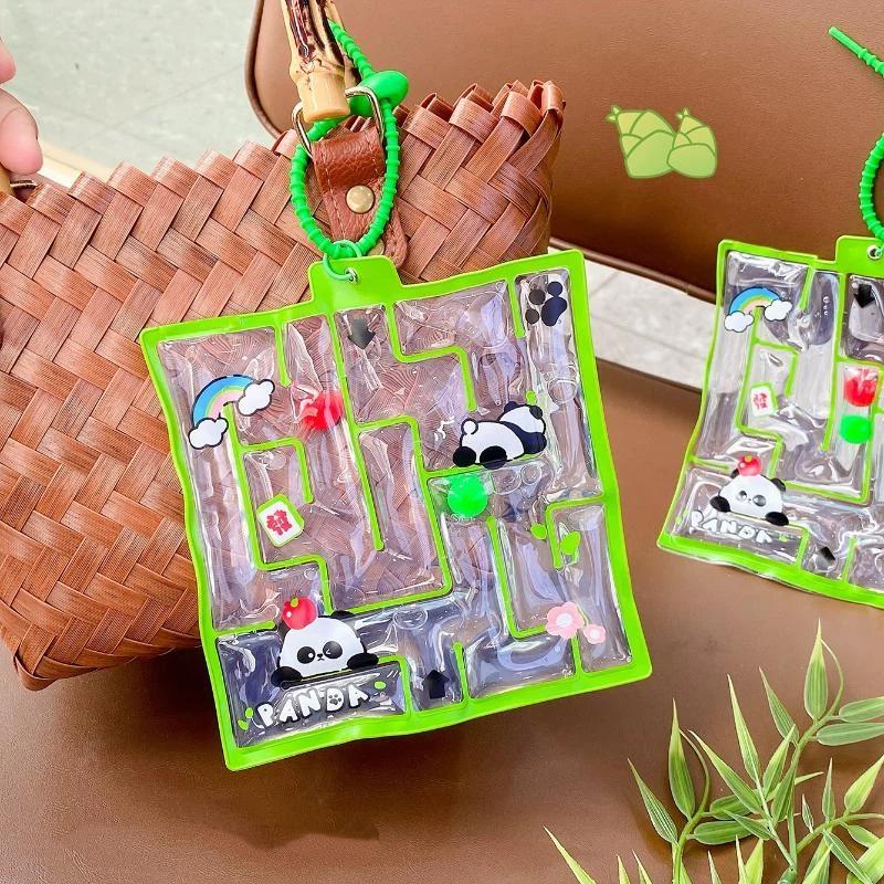 Water Bag Maze Squeeze Toy With Portable Keychain Stress Relief Fidget Toys Backpack Hanging Pendants Best Gift