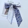 Long silk scarf, high-end new versatile hair tie streamer, atmosphere ribbon, spring and summer decorative scarf, tied bag streamer