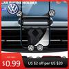 For VOLKSWAGEN VW Car Mobile Phone Holder Air Outlet Clip GPS Gravity Navigation Bracket Mount Stand For Volkswagen Golf Polo Pa