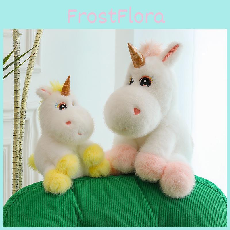 Plush Toy Unicorn Animal Stuffed Doll Cartoon Bedroom Decoration Gifts Kids
