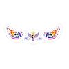 Football Face Tattoos, Waterproof Temporary Freckle Stickers, Soccer Match Body Art for Sports Fans, Game Day Party Makeup
