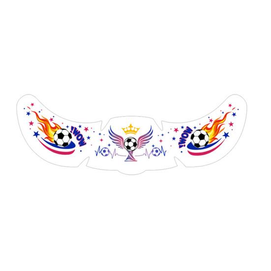 Football Face Tattoos, Waterproof Temporary Freckle Stickers, Soccer Match Body Art for Sports Fans, Game Day Party Makeup