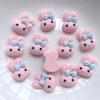 25 New Cute  Resin Mushrooms, Birds, Snails, Rabbits, Flat Back Mobile Phone Decoration Components,hair Hoop Accessories Set