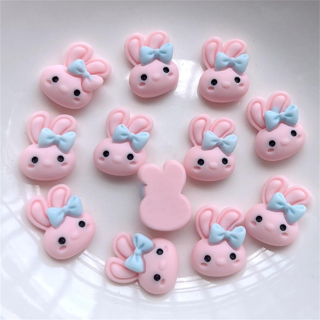 25 New Cute  Resin Mushrooms, Birds, Snails, Rabbits, Flat Back Mobile Phone Decoration Components,hair Hoop Accessories Set