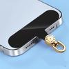 360° Rotatable Phone Lanyard Gasket Hanging Cord Tpr Metal Phone Patch Metal Ultra Thin Phone Card Clip Replacement