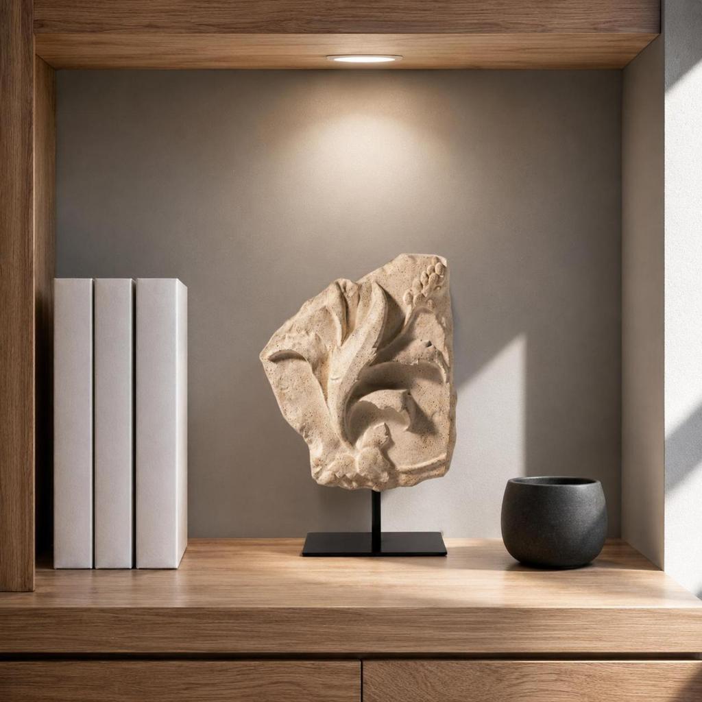 Rock-Style Sculpture Stone-Like Finish Home Decor Sand