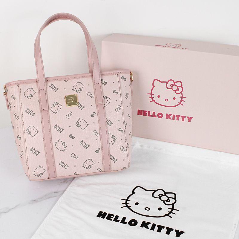 Hello Kitty Classic Print Tote Bag - Vegetable Basket Design