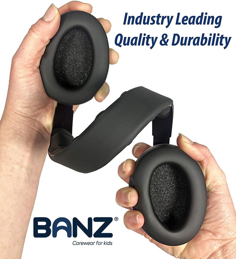 Banz Peace Doodle Soundproof Earmuffs for Babies and Kids