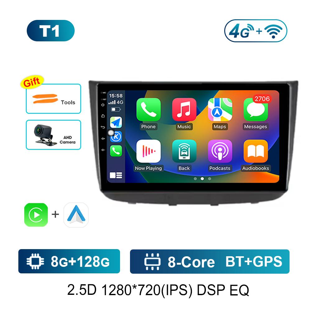 9'' Android System GPS Navi 4G Car Video Multimedia Player for Mercedes-Benz Vito 2 W639 Viano 2 2003 - 2015 IPS Screen Carplay