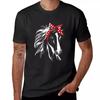 Horse Bandana for Horseback Riding Horse Lover T-Shirt Anime Clothes Boys Animal Print Short Sleeve Tee Funny T Shirts for Men