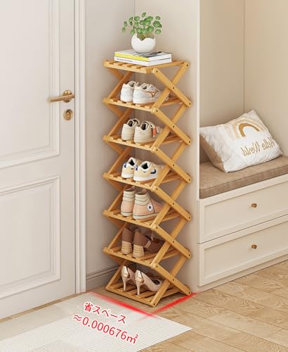 [XINYINLW] Schlankes Schuhregal, Keine Montage Erforderlich, Schuhaufbewahrung, Schuhschrank, Schuhregal, Schuhaufbewahrung, Vollständig Montiert, Fluraufbewahrung, Faltbar, Sp