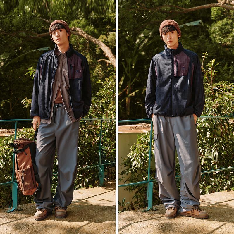 Semir Men's Winter Fleece-Lined Loose Fit Casual Pants