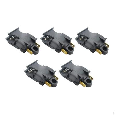 Lot de 5 interrupteurs de thermostat de chaudière, contrôleur de température de remplacement, pièce de réparation à 2 broches