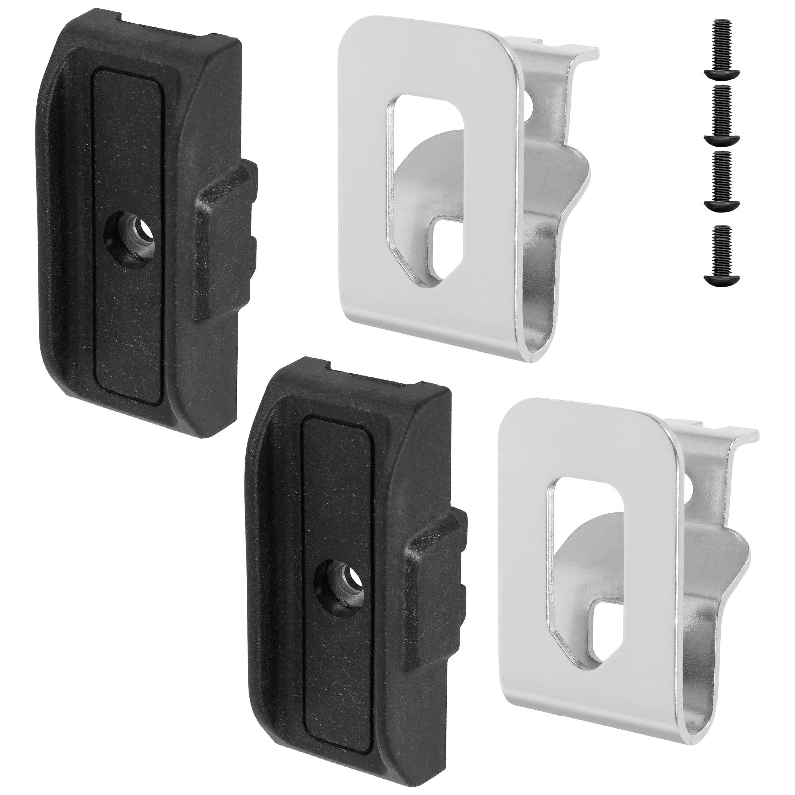 

2 комплекта Зажим для ремня для инструментов Магнитный держатель для бит Запасные крючки Зажимы, Аксессуары для пряжки ремня электроинструментов Инструмент для ударных дрелей