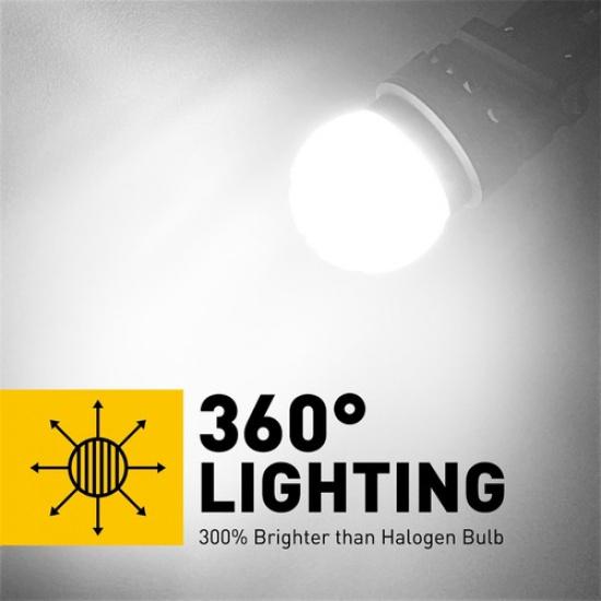 LED 3157 AUXITO Turn Signal CANBUS Light 3156 Bulbs Amber White Red 23/102SMD