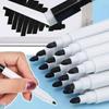 5/10Pcs Whiteboard Marker Pen with Eraser Low Odor Smooth Writing for Teacher Student School Office Supplies