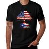 Puerto Rico Rican Roots Family Immigrant Puerto Rico Usa American Flag Usa Gift Tshirt Fashion Graphic Tee For Unisex