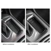 Console Gear Shift Storage Box Cover Trim for Dodge Charger 2015-19 Carbon Fiber