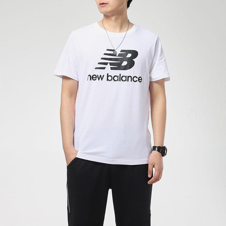New Balance T Shirt Men's White AMT01575-WT