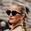 Vintage Cat Eye Sunglasses Fashion Flower Shape Sun Glasses Summer Beach Glasses Street Trendy Shades Colorful Eyewear