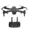 E88 4 Axle Aerial Quadcopter HD Double Camera High Resolution Flipping Folding RC Drone Black