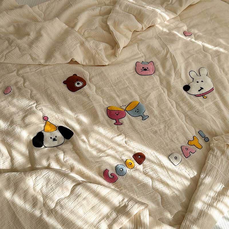 Ailanhui LIU Cartoon Washable Summer Quilt 200x230 cm (1.95kg)