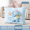 Toddler Bedroom Storage Bag For Clothes And Comforters With Handle Large Capacity