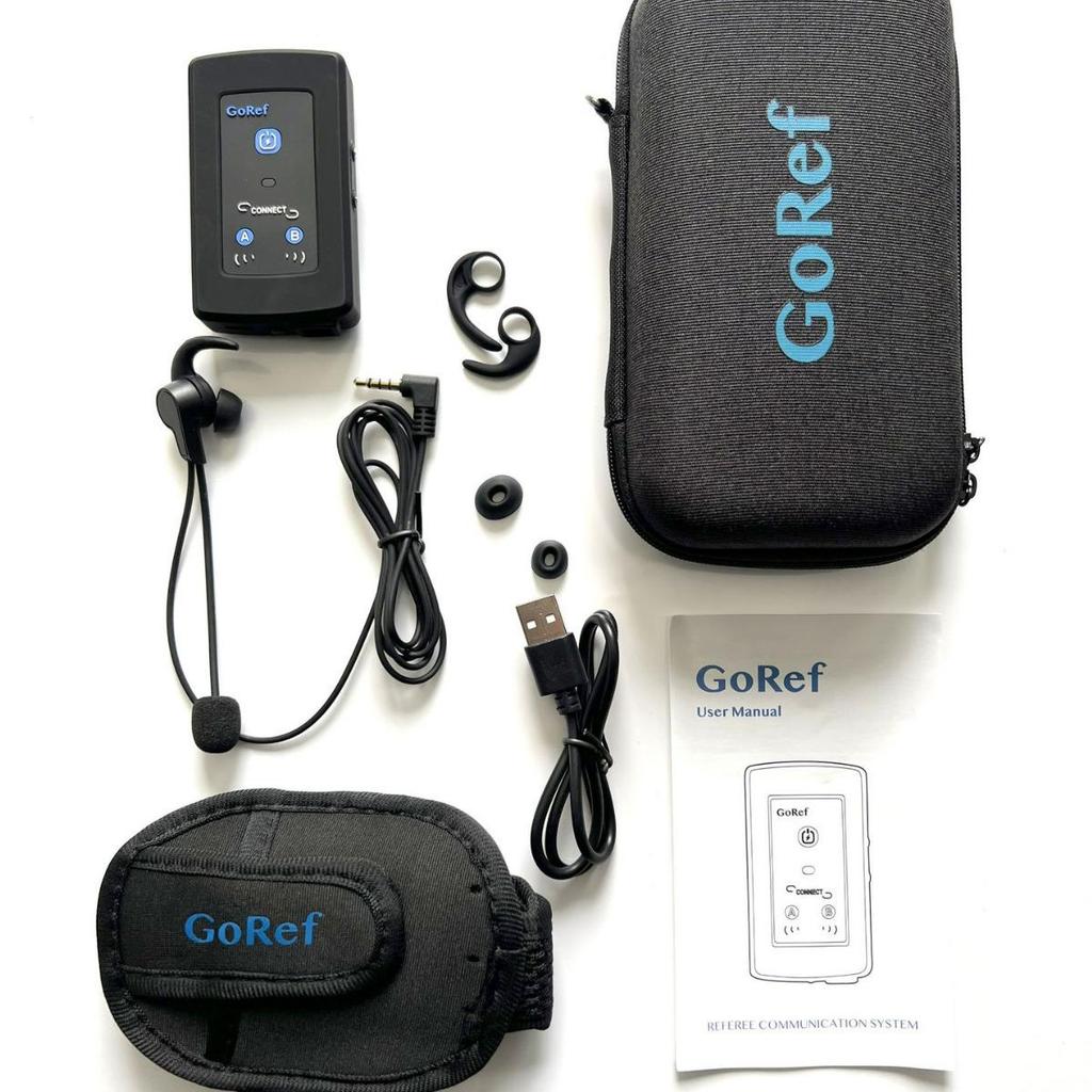 GoRef 4-Person Full-Duplex Bluetooth Referee Intercom
