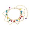 Böhmisches Glocken-Fußkettchen Charms Knöchelarmband Schmuck Vintage Quasten-Fußkettchen für Damen Indischer Schmuck Strand Fußarmband