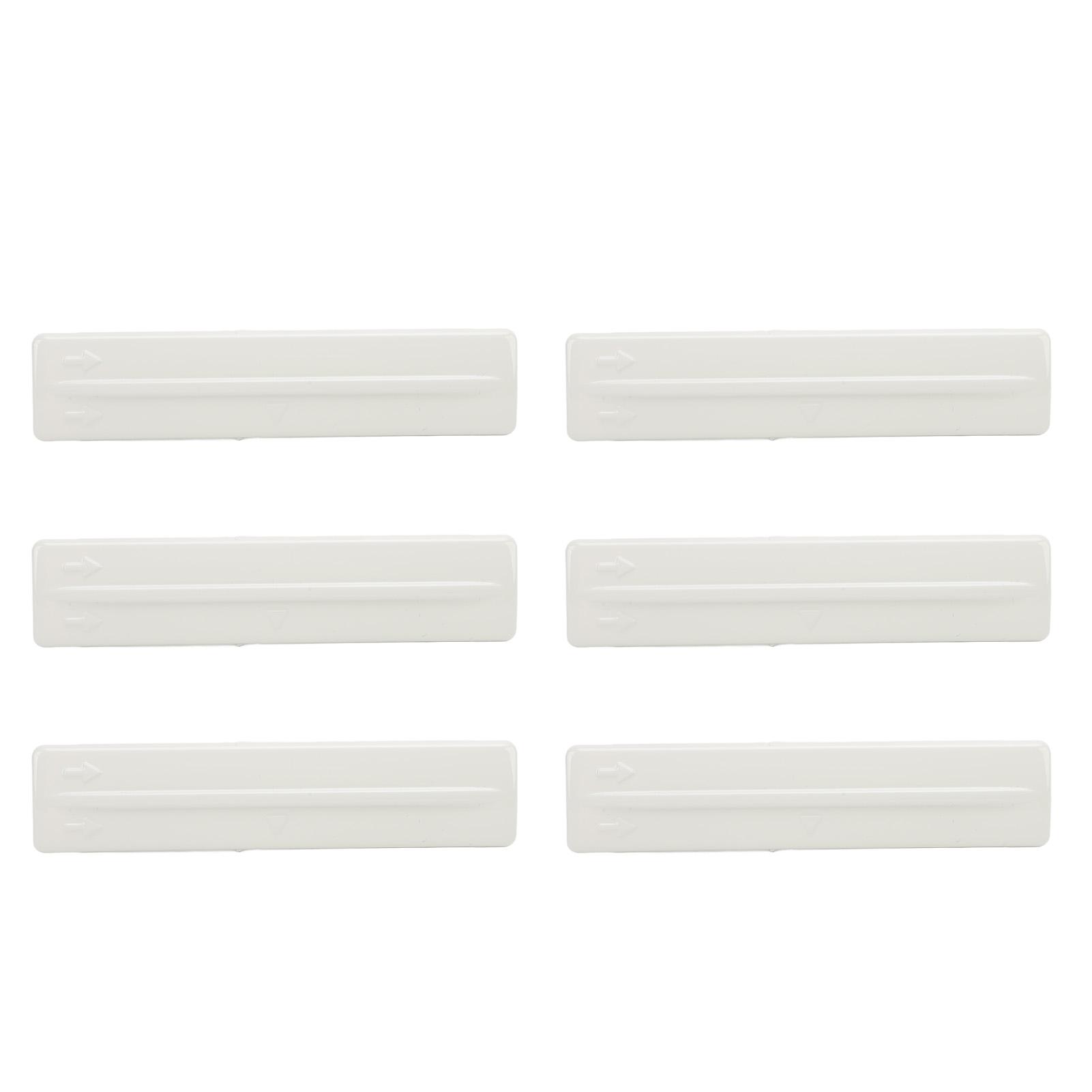 

6 шт. Крышка для снятия багажника на крышу, высокопрочный ABS, комплект зажимов для молдинга багажника на крышу для Fj Cruiser White OE: 7559635020